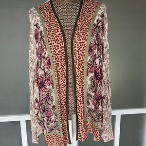 ANTHROPOLOGIE BL-NK LONDON KIMONO SIZE ONE SIZE